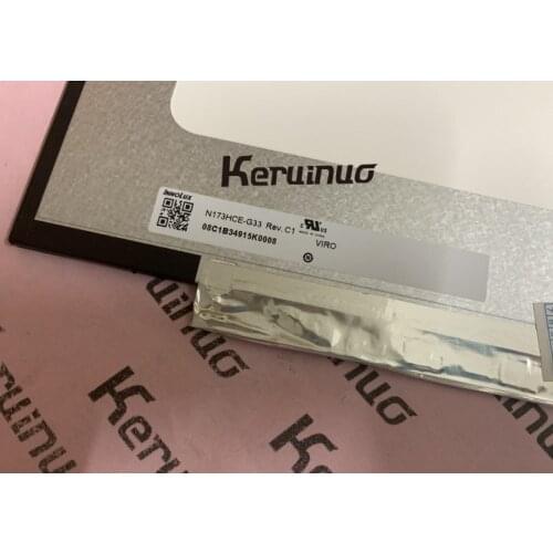 17.3''144HZ 100% COLOR Laptop lcd screen N173HCE-G33 FIT NV173FHM-N44 FOR Allienware 51m ASUS 6Plus FX86SM HP 5 PLUS RTX2070