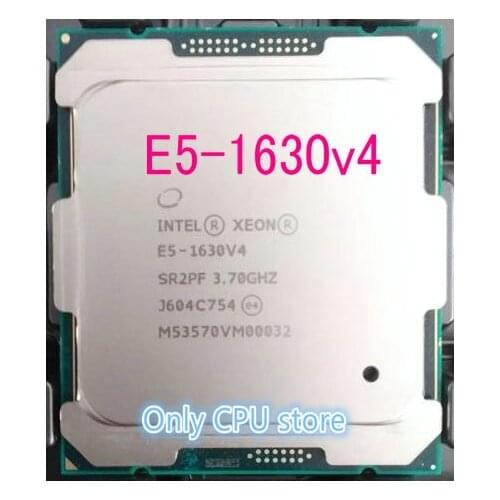 E5-1630V4 Original Intel Xeon E5 1630V4 3.70GHZ 4-Core 10MB SmartCache 140W E5 1630 V4 LGA2011-3 E5-1630 V4
