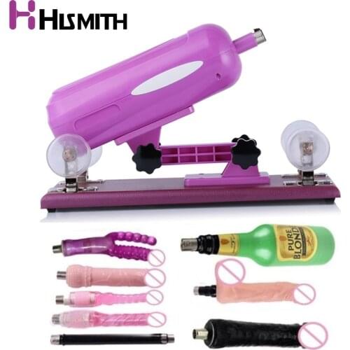 Hismith Upgrade New Sex Machine gun for couples Multi speed adjustable Love machine secret package EU US UK AU Adaptor