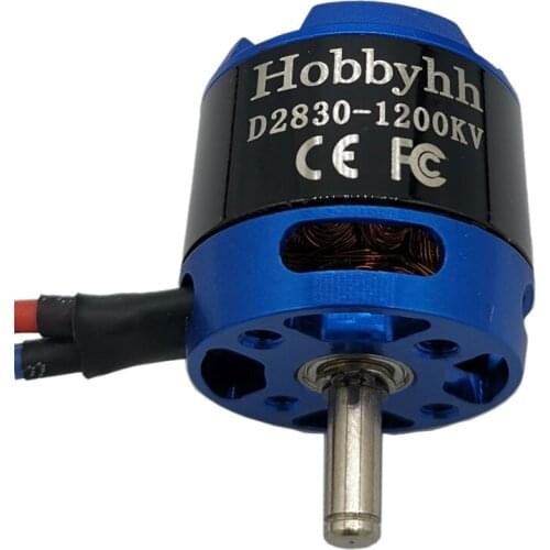 Hobbyhh 2830 (2212) 1200Kv Brushless Motor Power 265W Suitable for RC Aircraft and UAV with 3.5mm Banana Head