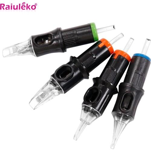 Tattoo Cartridge Needles RL RS RM M1 Disposable Sterilized Safety Tattoo Needle For Cartridge Machines Grips