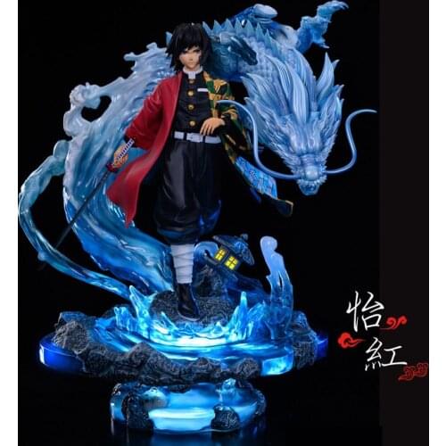 Presale Demon Slayer Blade Gin Kuroba Faith Lives And Circulates Water Column Tomioka Yiyong GK Limited Statue Figure