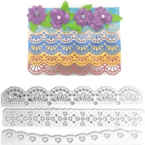 Heart Metal Cutting Dies Stencil DIY Scrapbooking Album Paper Card Template Mold Embossing Decoration