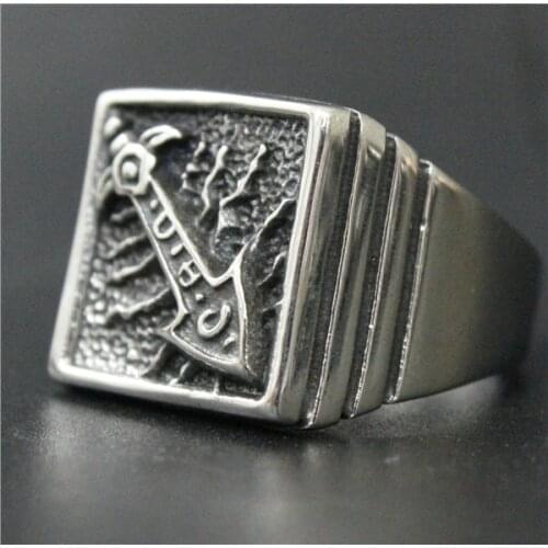 New Fashion Hot Arrow Ring 316L Stainless Steel Men Ring Cool Party Man Polishing Fashion Biker Ring