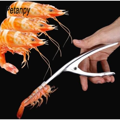 Shrimp peeler Prawn Peeler Shrimp Deveiner Peel Device fishing knife Creative Kitchen Gadget Cooking Seafood Tool 2019