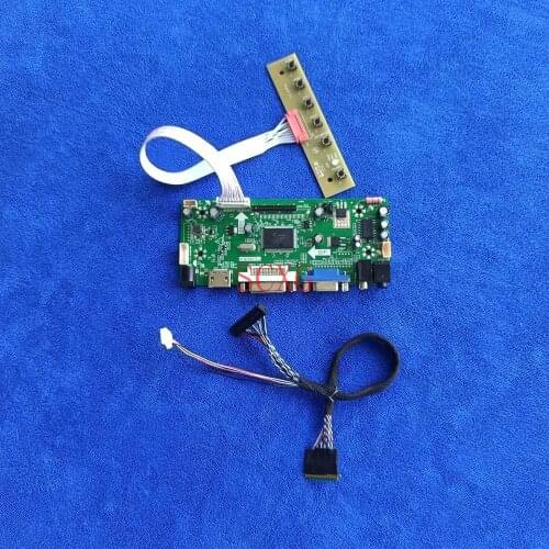 Fit BP101WX1/HSD101PWW1 M.NT68676 HDMI-compatible DVI VGA 1280*800 LCD display drive controller board LVDS 40 Pin 60Hz WLED Kit