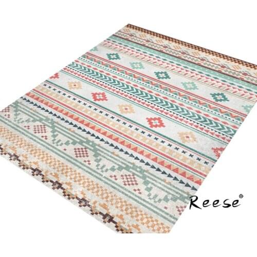 Reese Warm Colors In Autumn And Winter Soft Dense Fluff Area Rug Simplicity Vintage Abstract Living Room Carpet Home Decoration