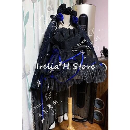Custom made/size Azur Lane Sheffield Cosplay Costume evening dress female