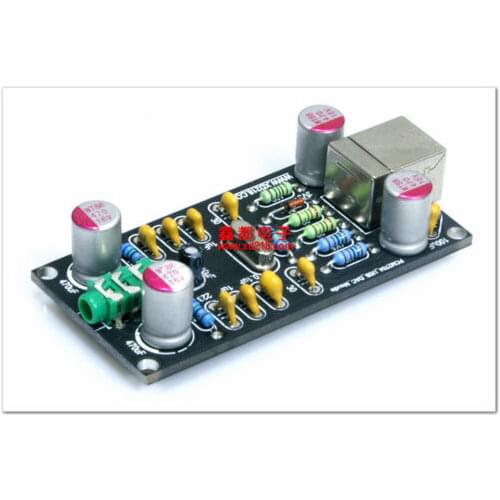 Assembled PCM2704 USB SOUND CARD HIFI USB DAC CARD For AMPLIFIER