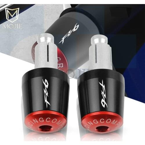22mm Motorcycle Handlebar Grips End Handle Bar Cap End Plug For YAMAHA FZ6 FAZER FAZER600 FZ6S FZ6N FZ6S2 FZ6R S2 SJ6S FZ600