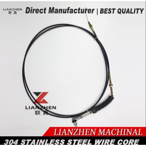 Excavator parts E307B throttle control cable motor accelerator cable for Carterpillar