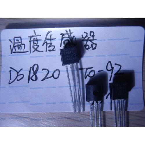 20PCS/LOT DS18B20 18B20 TO-92 Temperature sensor New and Origianl DS18B20