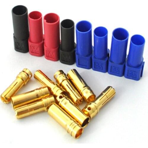 50 pairs/lot XT150 connecto 6.0mm bullet connectors RC Connectors & Terminals