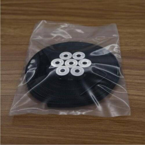 6meters GT2 belt width 6mm+7PCS 3D printer accessories GT2-16teeth bore 5mm aluminum belt pulley width 6mm