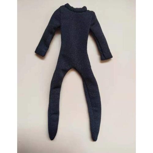 1:12th Accessory Black Tights Model for 6" Phicen Female Body