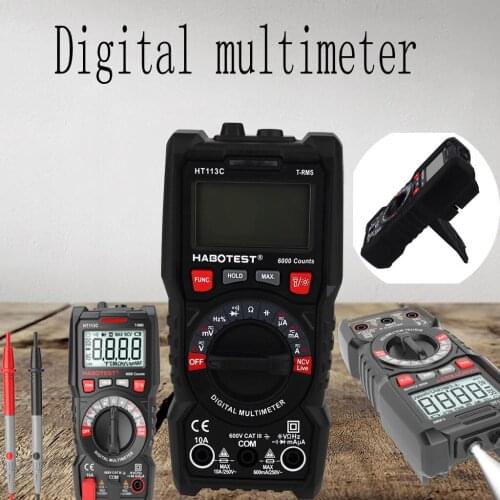 HT113C Automatic Range High Precision Digital Multimeter Small Universal Meter TRM high performance digital multimeter