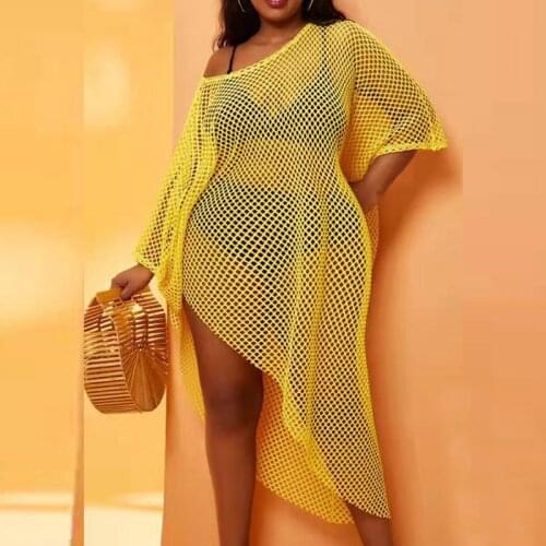 Long Crochet Beach Cover Up Robe De Plage Swimsuit Cover Up Saida De Praia Longa Women Bathing Suit Cover Up Tunics For Beach