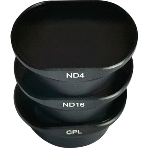 FEICHAO 4Pcs/Set Camera CPL/ND4/ND8/ND16 Filters Neutral Density Polar ND Filter Lens For DJI FPV Combo Filter Drone Accessories