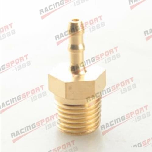 4mm Male Hose Barb Brass Pipe 1/4" NPT Male Thread