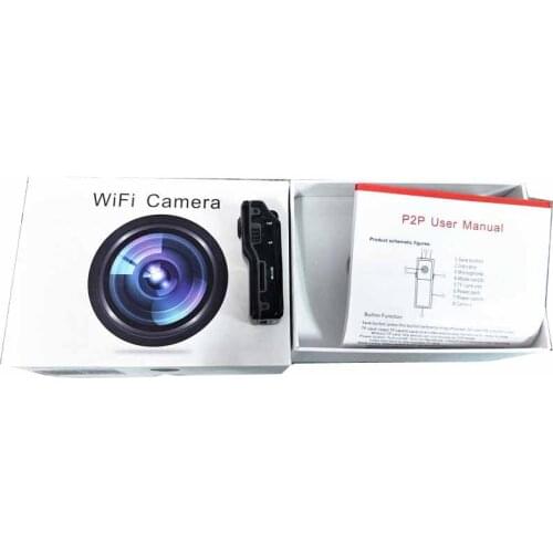 Mini 720P WiFi P2P IP DV Camera Camcorder Motion Detect Video Record Web Cam Wireless Phone Sport Vehicle Baby Monitor TF Card