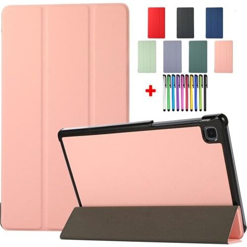 Fashion Tablet For Samsung Galaxy Tab A7 Lite Case 8.7 inch 2021 SM-T220 SM-T225 Tri Fold Shell For Samsung Tab A7 Lite Cover