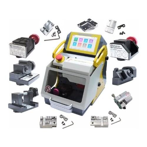 2020 New SEC E9 12 Clamps CNC Automatic Key Cutting Machine For Car Keys & House Keys Better Than Slica I80 Key Machine