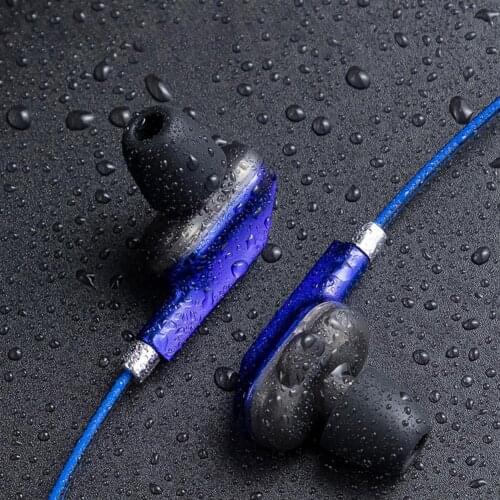 In-Ear Wired Earphone Dual Dynamic Coil 4-Speaker Heavy Bass Stereo Wire-Control Headphone Earbuds MIC Microphone 3.5MM