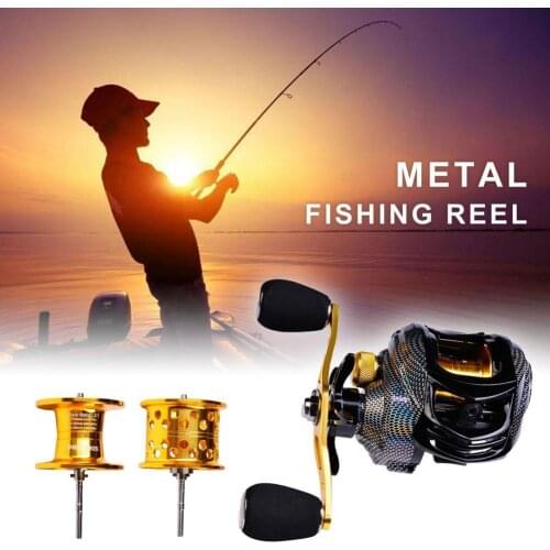 Fishing Reel Spinning Streamlined Shape Magnetic Brake Metal Powerful Spinning Casting Line Wheel for Fishing Carp Reel Fishing