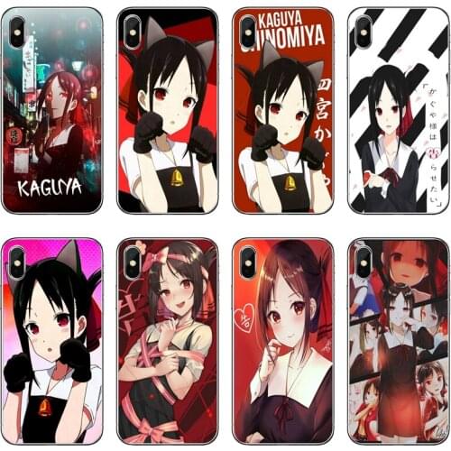 Anime Kaguya Sama Silicone Phone Case For Xiaomi Mi 11 Note 10 10T 9 9T 8 Pro A2 Lite A3 A1 Poco F1 F2 M3 X3 NFC