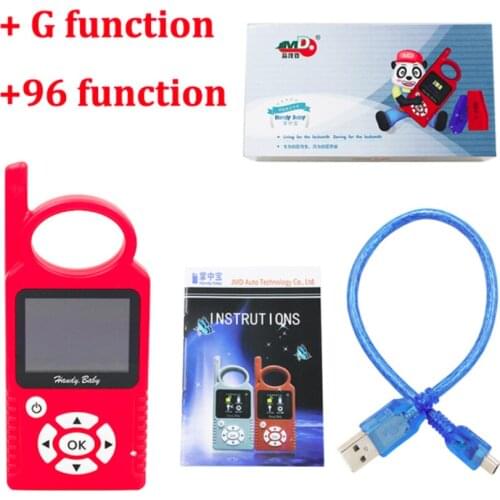 V9.0.5 Handy Baby Can Generate Remote Auto Key Programmer for 4D/46/48 Chips support Multi-languages with 1pc JMD Super Remote