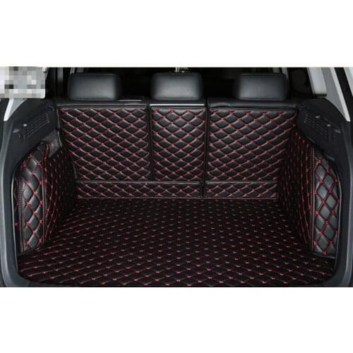 High quality Special Pu leather car trunk mats for Volkswagen Tiguan -2011 durable cargo liner boot carpets for Tiguan 2014