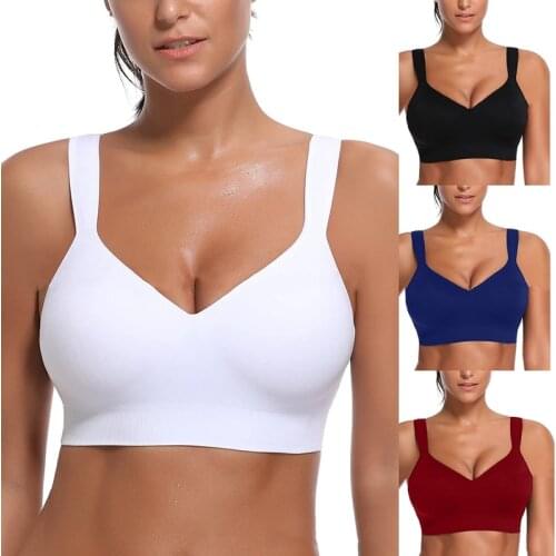 Womens Fashion Gathering Bra No Steel Ring Sexy Lingerie