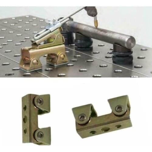 1PC Magnetic V-type Clamps V-shaped Magnetic Welding Holder Welding Fixture Adjustable Magnetic V-Pads Strong Hand Tool