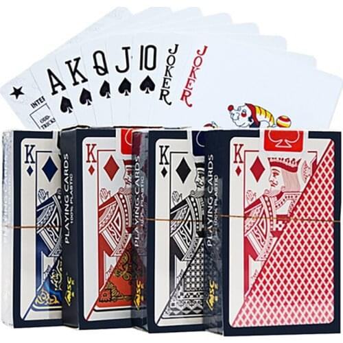 100% PVC58*88mm playing cards new pattern plastic waterproof adult playing cards home wear-resistant
