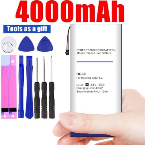 HG30 3900mAh For Motorola Moto G5S Plus Battery Dual XT1791 XT1792 XT1793 XT1794 XT1795 XT1805 HG30 Battery