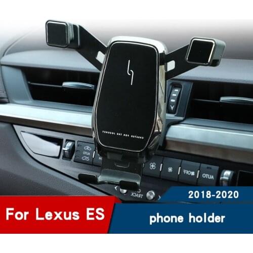 Car Holder for Car for Lexus ES350 300 2018 2019 2020 Interior Modified Navigation Bracket air vent Car phone holder Accessories