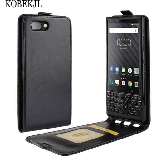 For BlackBerry KEY2 Case BlackBerry KEY2 Case Flip PU Leather Phone Case For BlackBerry Athena KEY 2 Two KEYtwo BBF100 Cover Bag