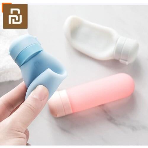 Xiaomi Mijia Travel Silicone Bottle Set Portable 50ml Shampoo Container ABS Detachable Accessories For Travel 3colors/set
