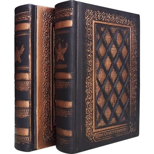 European style Retro Thicken Blank Paper Notebook Notepad Leather Book A5 Embossed Planning Notebook Brush Phnom Penh