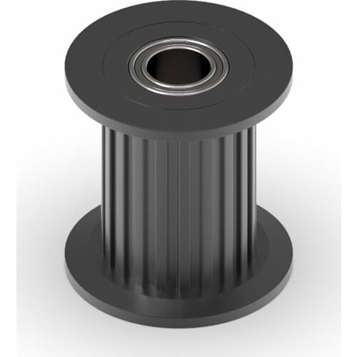 GT2 2GT 20 Teeth Synchronous Timing Wheel Idler Pulley, Bore 3/4/5/6mm ,with Bearing For 6/10mm Belt, 3D Printer Accessoris