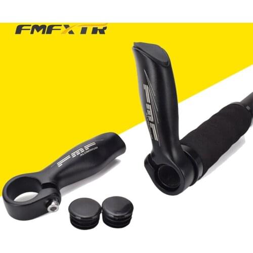 FMFXTR Bicycle Small Auxiliary Handlebar Aluminum Alloy Road Bike Horns Handlebar Ultralight Cycling Rest Handle Bar 22.2*100mm