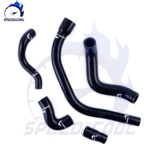 Motorcycle Silicone Radiator Coolant Tube Pipe Hose Kit For TRIUMPH 955I TIGER 2001 2002 2003 2004 2005 2006