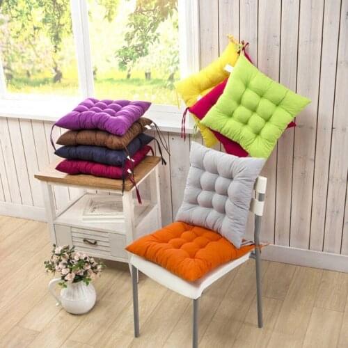 Soft Chair Cushion Square Indoor Outdoor Garden Patio Home Kitchen Office Sofa Seat Cushion Buttocks Cushion Pads