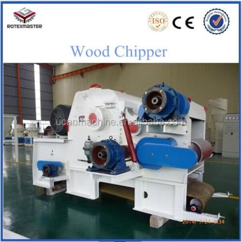 CE Approved 5-8t/h capacity Wood drum chipper in Vietnam