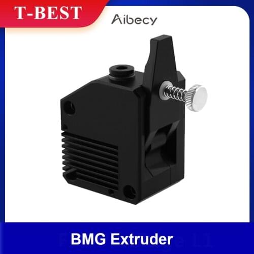 Aibecy Full Metal BMG Extruder Dual Drive Gear Support Flexible Filament for Creality Ender-3 Series Two Trees Bluer 3D Printer