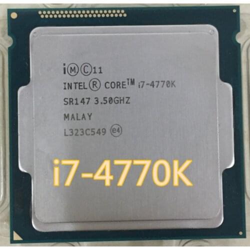 Intel Core i7 4770K i7-4770K SR147 3.5GHz Quad-Core CPU Intel I7-4770K Desktop Processor