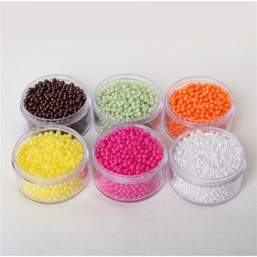 Dia 4mm/6mm/8mm/10mm Multi-Color Round High Quality ABS Pearl Bead DIY Craft Fashion Jewelry Accessories Garment Beads