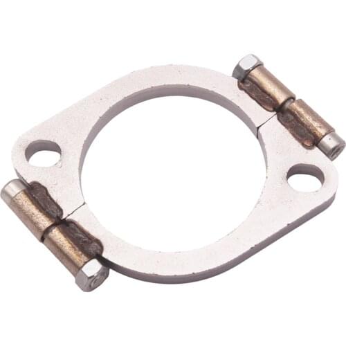 3" inch Mild Steel Exhaust Split Flange Flat Oval Replacement for Car Auto