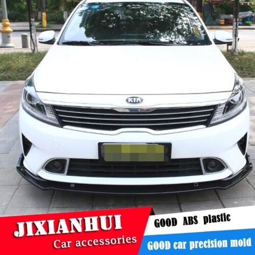 For Kia Forte Body kit spoiler 2019-2020 For Kia Forte K3 ABS Rear lip rear spoiler front Bumper Diffuser Bumpers Protector