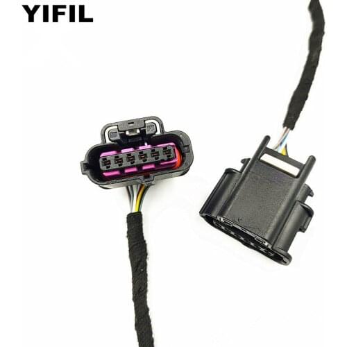 2/4/10pcs/lot 6 Pin/Way Electronic Accelerator Pedal Connector Plug Wire Harness Pigtail For VW Magotan Golf 8K0 973 706